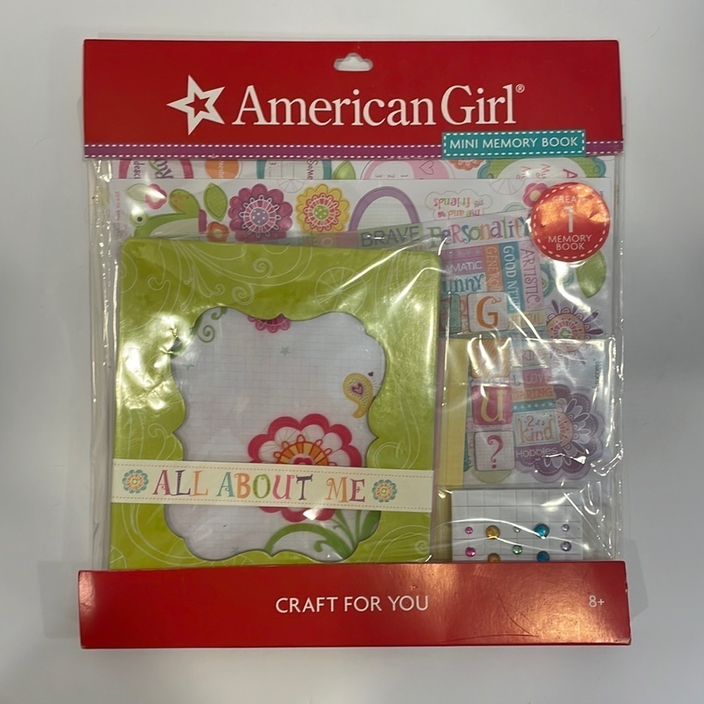 American girl Mini memory book craft NEW